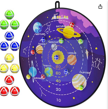 BooTaa 29" Large Dart Board for Kids, Kids Dart Board with Sticky Balls, Boys Toys, Indoor/Sport Outdoor Fun Party Play Game Toys, Birthday Gifts for 3 4 5 6 7 8 9 10 11 12 Year Old Boys Girls